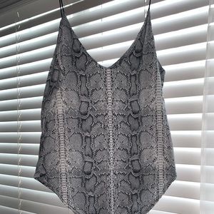Snakeskin Body Suit